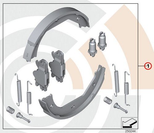 Parking Brake BMW BMW2213311