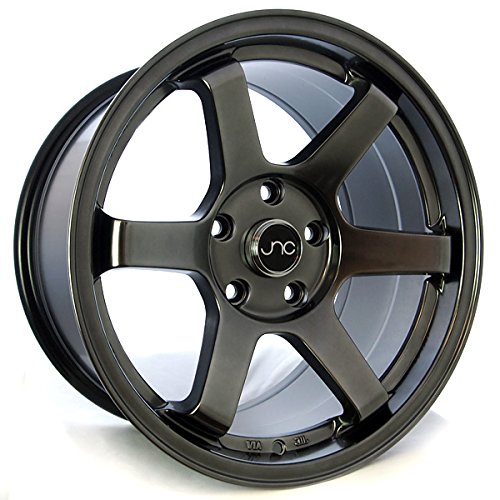 JNC014, 17x10, 5x114.3, Hyper Black / Fully Painted, et27 *FREE SHIPPING Car JNC Wheels JNC014-1710-514-PHBK