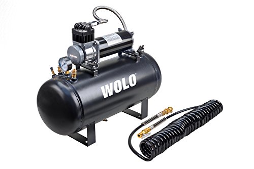 Wolo (860) Air Rage Heavy-Duty Compressor with 5 Gallon Capacity Tank Accessories & Compressors Wolo 860