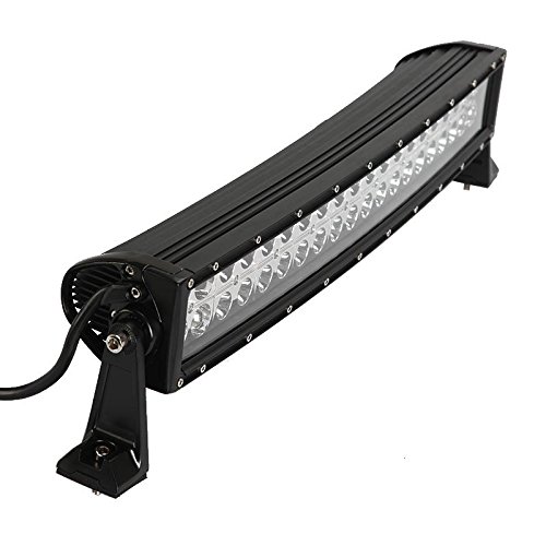 Curved 120W LED light bar 40pcs 3W EPISTAR chips Combo beam Flood 60 degree Spot 30 degree IP67 for trucks, off-road vehicles, 4x4, military, mining, boating,SUV,Van,Wagon,Van Camper Light Bars Leadvan 77709574