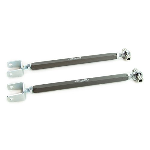 Voodoo 13 TONS-0300HC Hard Anodize Clear Rear Toe Rod Shocks, Struts & Suspension Voodoo 13 TONS-0300HC