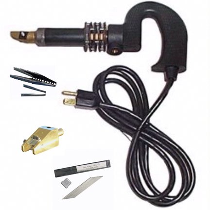 Ideal Tire Groover Grooving Iron Kit with Blades and Multi-Blade Siper Head Tire Repair Tools Ideal Heated Knives ISK