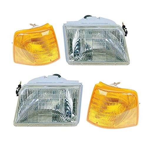 Headlight Assemblies Replacement SETHLA191CLA259