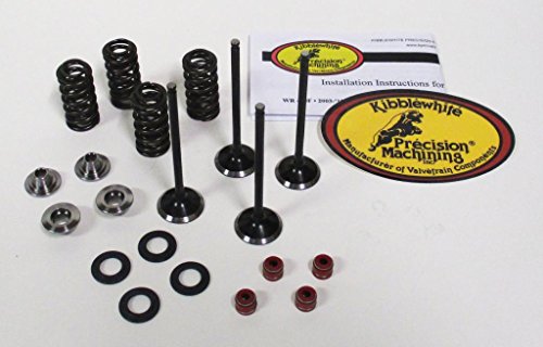 Kibblewhite Intake and Exhaust Valves and Spring Kit Honda TRX 400EX 99-14 Valve Parts KPMI KT4EX9914SV