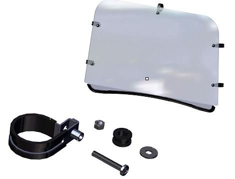 Windshields & Accessories Super ATV WS-P-RZR-001