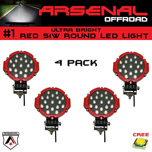 Driving, Fog & Spot Lights Arsenal Offroad Inc. A-WL-7R-51W-4