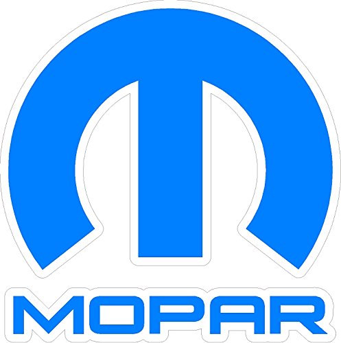 Bumper Stickers, Decals & Magnets Signs By Woody #MOPAR medblue&white small-2014