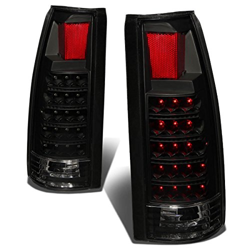 Tail Light Assemblies Auto Dynasty AD-TL-C10-LED-BK-CL