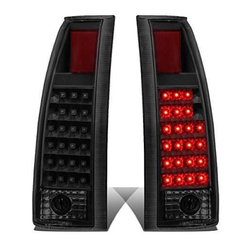 Tail Light Assemblies Auto Dynasty AD-TL-C10-LED-BK-SM