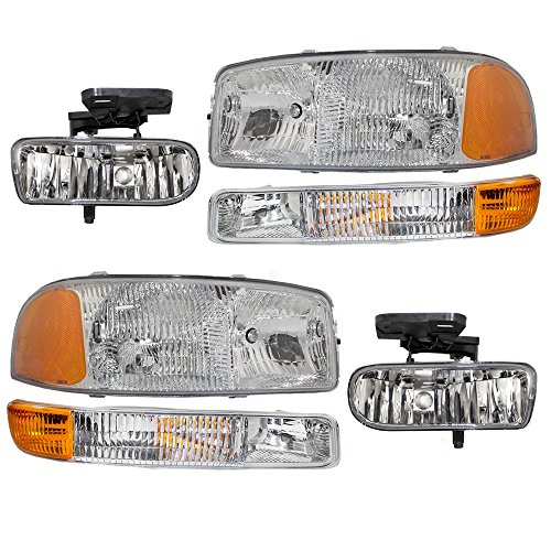 Headlight Assemblies AUTOANDART 1221-0060LR_1224-0151LR_1225-0193LR