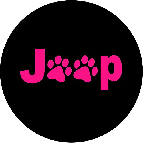 Tire Covers Tire Cover Central Jeep Paws Pink Tire Cover