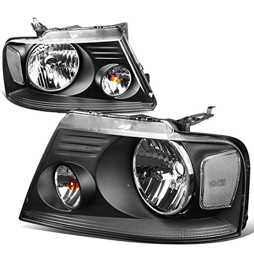 Headlight Assemblies Auto Dynasty AD-HL-OH-F1504-BK-CL1