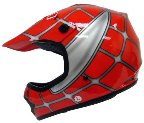 Helmets TMS HY-601-KIDS-RED-NET-L