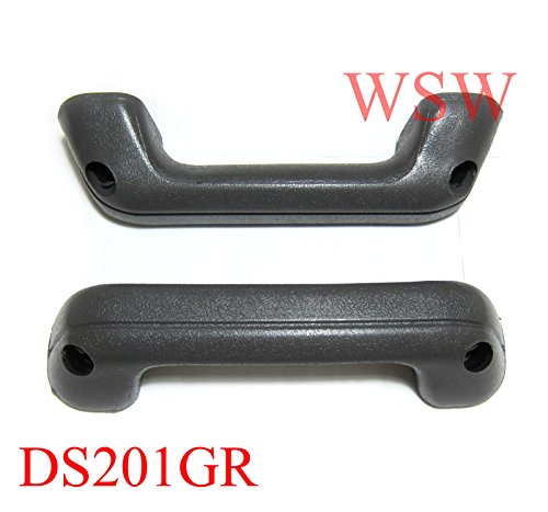86 - 97 Nissan Navara D21 Hardbody Pair of Inner Door Pull Handle Grey New Lh Rh Body