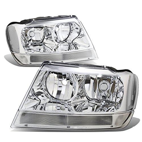 Headlight Assemblies Auto Dynasty AD-HL-OH-JGC99-CH-CL1
