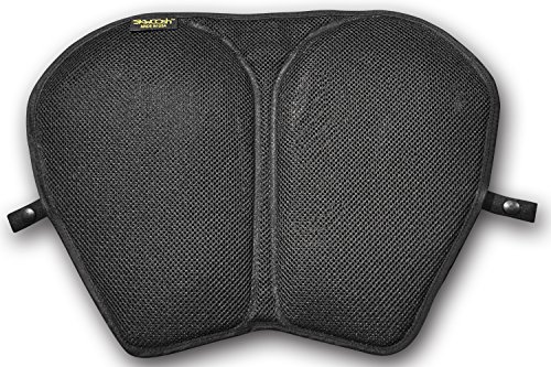Xl Touring Sport Cruiser Motorcycle Gel Seat Pad with Breathable Cooling Mesh Fabric Cushion made in USA Seat Covers Skwoosh XLAF0315