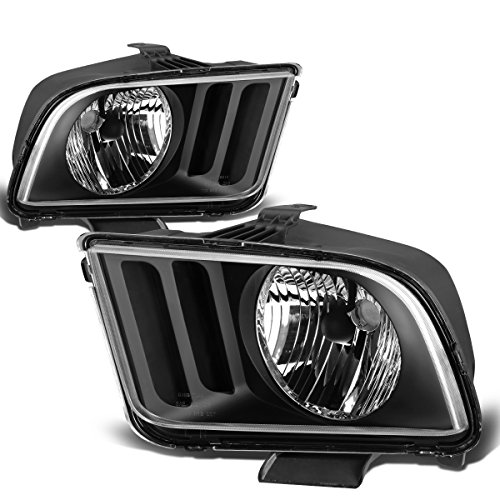 Headlight Assemblies Auto Dynasty AD-HL-OH-FM05-BK-CL1