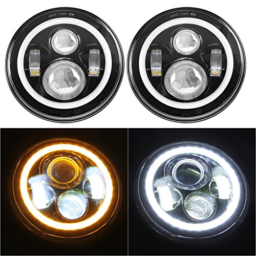 Headlight Bulbs SUNPIE Jeep Wrangler 1997-2015 7