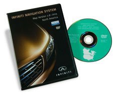 Infiniti Navigation System 2015 Map Update DVD V. 7.10 (X7) In-Dash Navigation HERE Maps U3710-0075-504