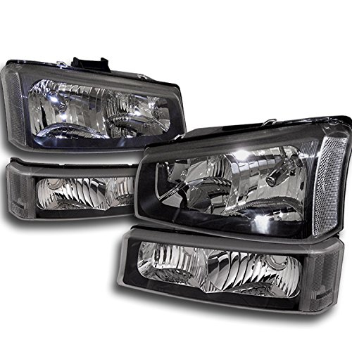 Headlight Assemblies ZMAUTOPARTS HD-JH-CSIL03-BK-SET