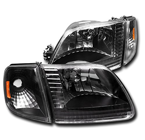 Headlight Assemblies ZMAUTOPARTS HD-JH-FF15097-SET-AM-BK