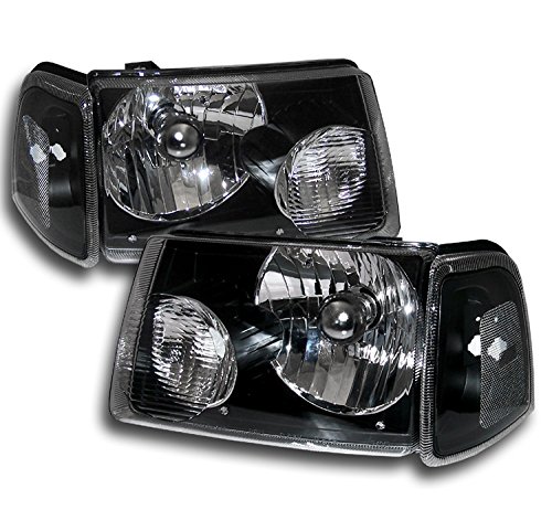 Headlight Assemblies ZMAUTOPARTS HD-JH-FR01-BK-SET