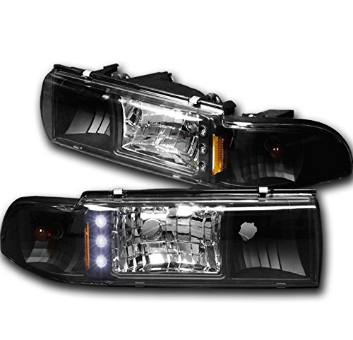 Headlight Assemblies ZMAUTOPARTS HD-ON-CCP91-1PC-LED-BK