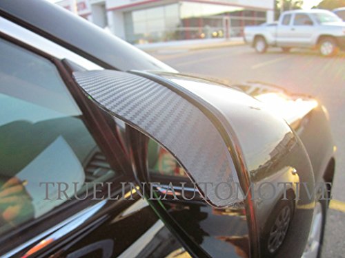 Mirrors TRUE LINE Automotive visors-carbon
