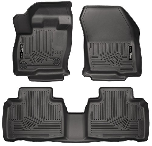 Husky Liners Front & 2nd Seat Floor Liners Fits 15-16 Edge Custom Fit Husky Liners 98781