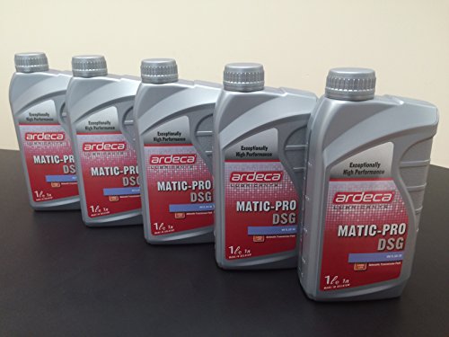 VW - AUDI DSG Transmission Fluid - Direct Shift Gearbox Oil -VW TL 52 182 - 5 Liters Transmission Fluids Ardeca ARD020118-001