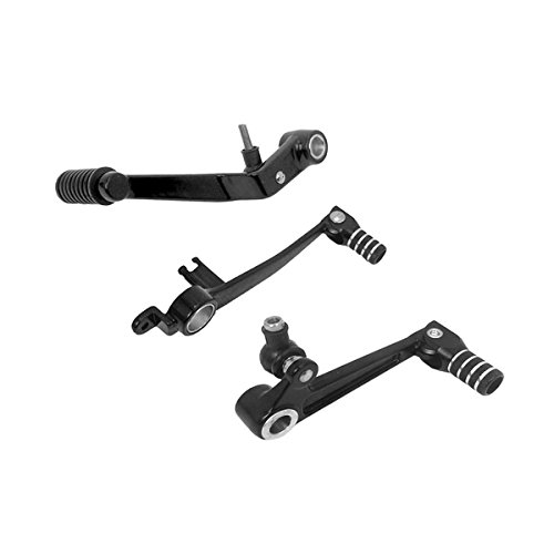 Outlaw Racing OR2398BK Brake Pedal Black Street Suzuki GSXR-1000 2005-2014 Pedals Outlaw Racing Products OR2398BK