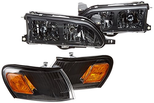 Headlight Assemblies Spec-D Tuning 2LCLH-COR93JM-DP