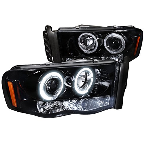 Headlight Assemblies Spec-D Tuning 2LHP-RAM02G-TM