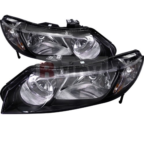 Headlight Assemblies Spec-D Tuning 2LH-CV064JM-RS