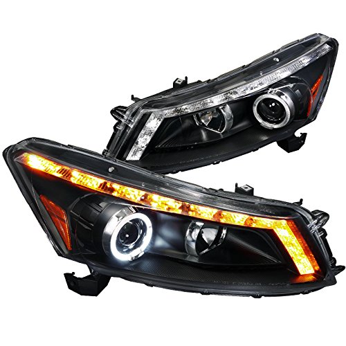 Headlight Assemblies Spec-D Tuning 2LHP-ACD084JM-TM