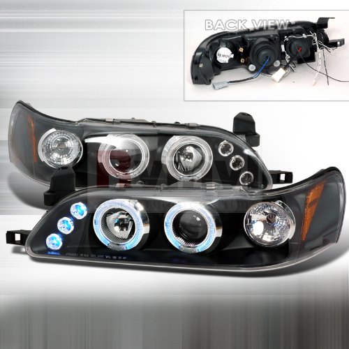 Headlight Assemblies Spec-D Tuning 2LHP-COR93JM-TM