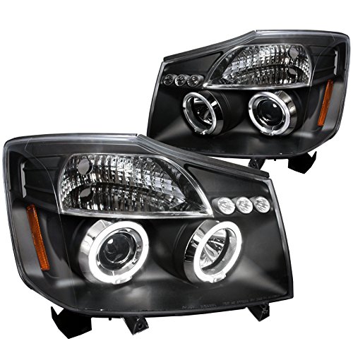 Headlight Assemblies Spec-D Tuning 2LHP-TIT04JM-TM