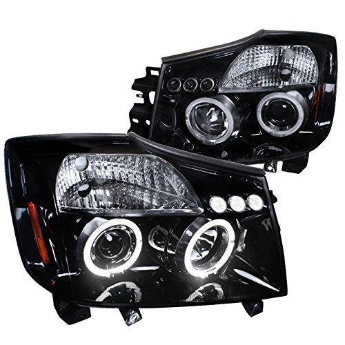 Headlight Assemblies Spec-D Tuning 2LHP-TIT04G-TM