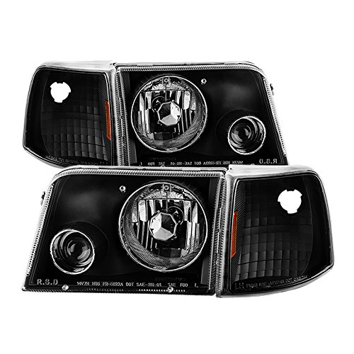 Headlight Assemblies Xtune JH-FR93-SET-BK