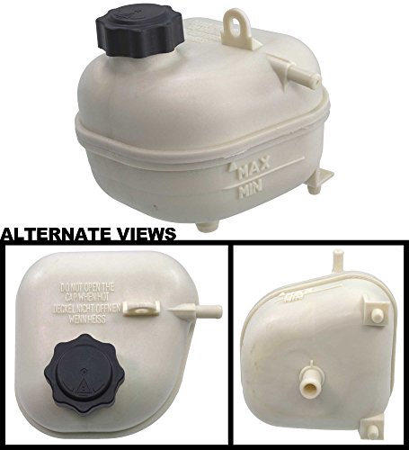 APDTY 112826 Coolant Overflow Degas Plastic Reservoir Bottle w/Cap Mini Cooper S Coolant Recovery Kits APDTY 112826