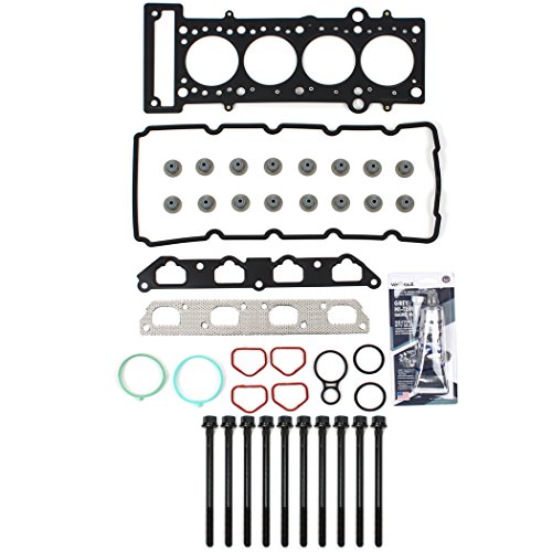NEW CH17110HBSI MLS Head Gasket Set & Head Bolt Kit For 2002-08 MINI COOPER SUPERCHARGED W11B16A 1.6L SOHC W10B16A (Won't fit DOHC engine models) Head Gasket Sets CNS EngineParts EH17110HBSI
