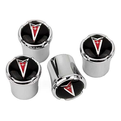 Stem Caps High-End Motorsports HEM-VALV-CHRM-PONTIAC