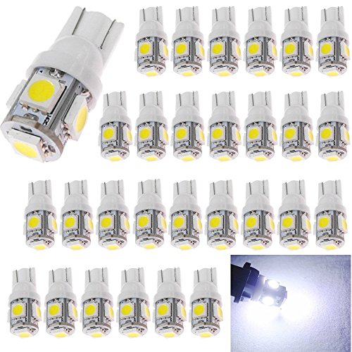 Interior & Convenience Bulbs AMAZENAR AZ-T10/194/168-5050-5SMD-W