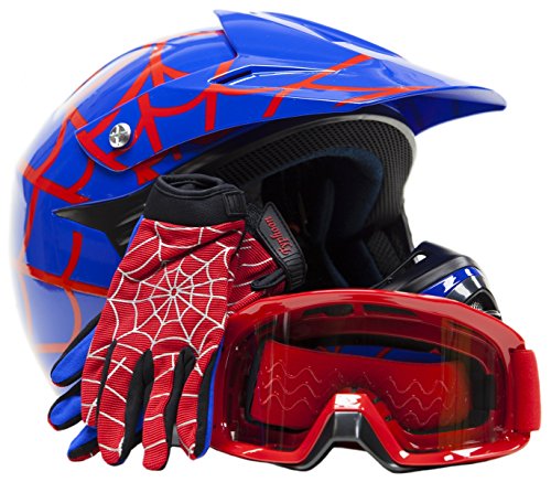 Helmets Typhoon Helmets KYB07BLU354REDCOXL