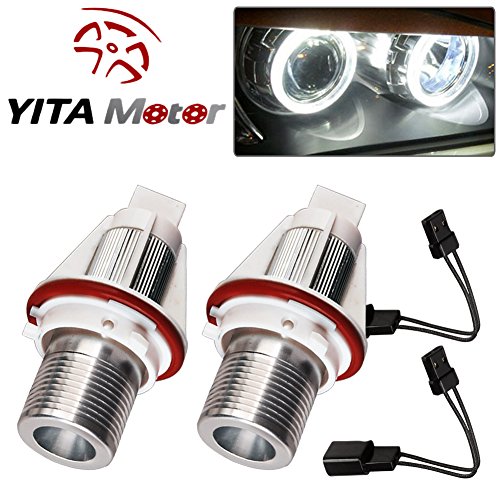 Headlight Bulbs YITAMOTOR 2x_E39-7W-White-Spot