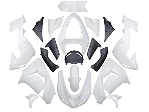 Body Kits TMS FAIRING-NINJAZX10R-0607-UNPWHITE