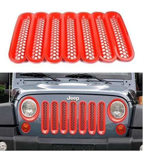 Grille Inserts Opall zhong wang Hong Se 7pc So