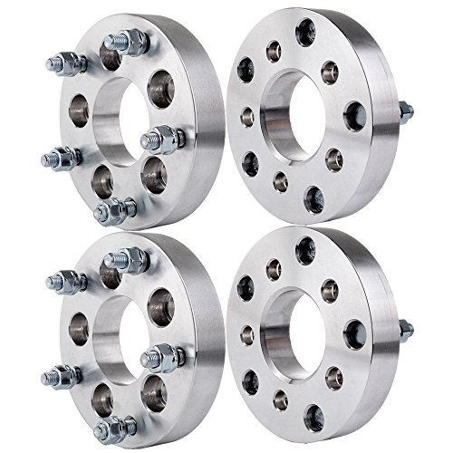 ECCPP Wheel Spacers Adapters 4PCS 1.25(32mm) Thick 5x5(5x127) to 5x4.75 (5x120.65) Center Bore 78mm for Buick Cadillac Chevrolet Chrysler Dodge with 12x1.5 Studs Spacers ECCPP ECCPP05144502-2