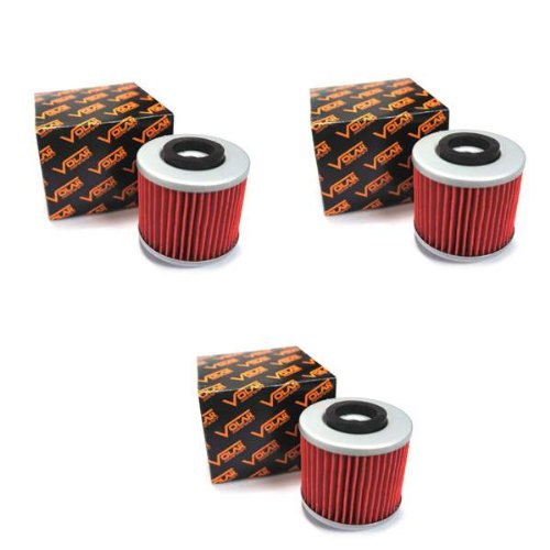 2006-2016 Yamaha YFM700R Raptor 700 Oil Filter - (3 pieces) Oil Filters Volar Motorsport, Inc 3xOF-145-ae-83