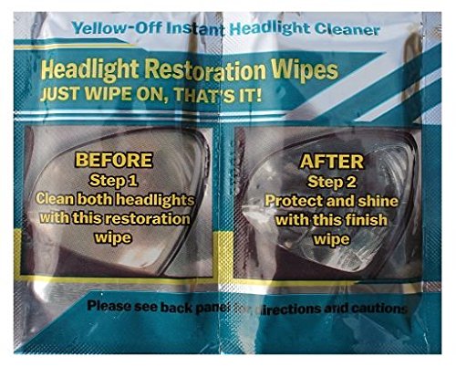 Headlight Restoration Kits Yellow Off Headlight Cleaner 655315010352